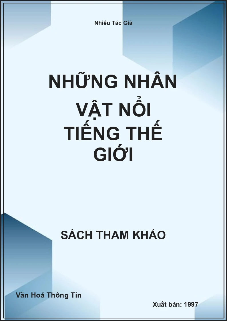 Những Nhân Vật Nổi Tiếng Thế Giới