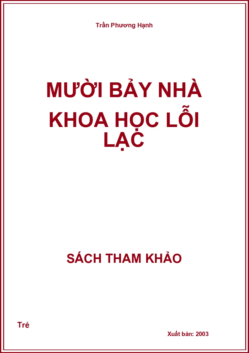 Mười Bảy Nhà Khoa Học Lỗi Lạc