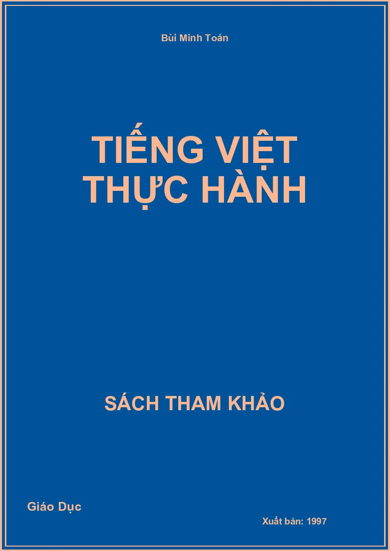 Tiếng Việt Thực Hành