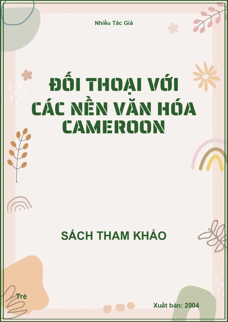 Đối Thoại Với Các Nền Văn Hóa Cameroon