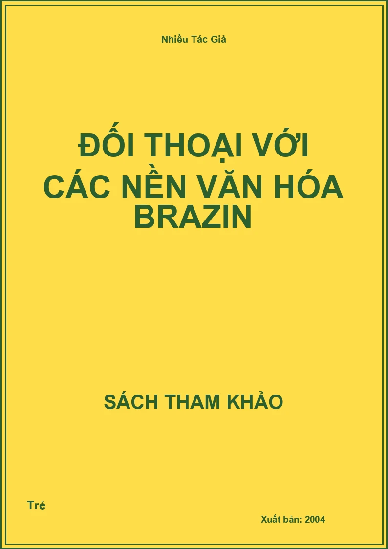 Đối Thoại Với Các Nền Văn Hóa Brazin