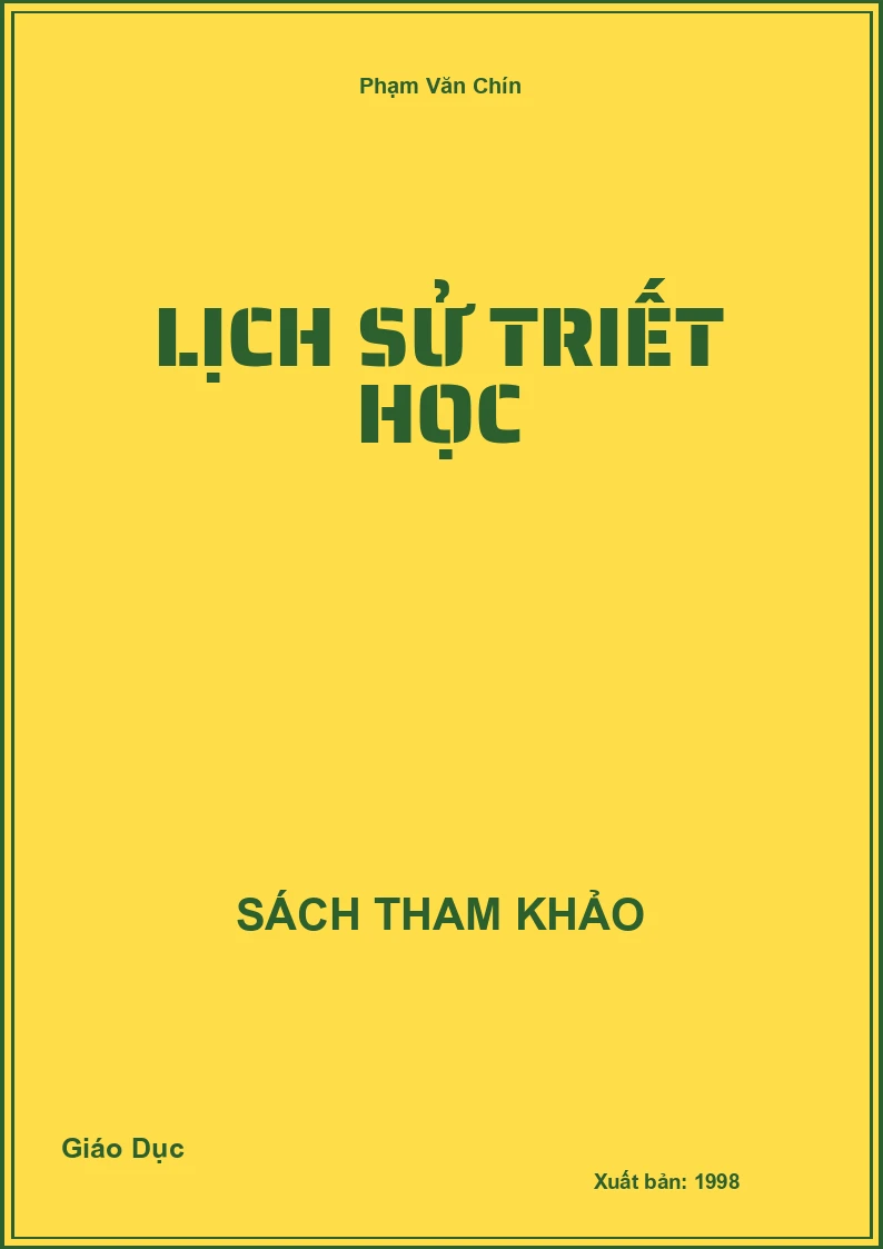 Lịch Sử Triết Học