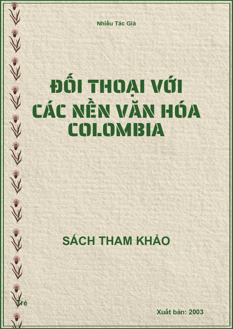 Đối Thoại Với Các Nền Văn Hóa Colombia