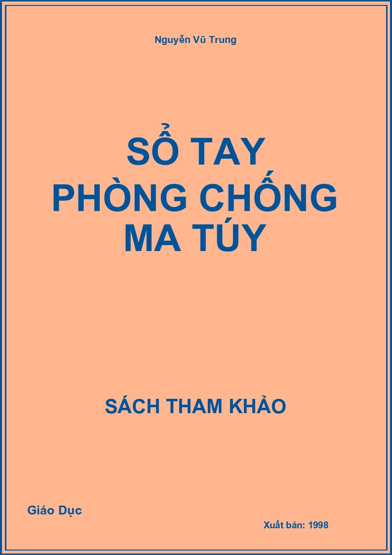 Sổ Tay Phòng Chống Ma Túy