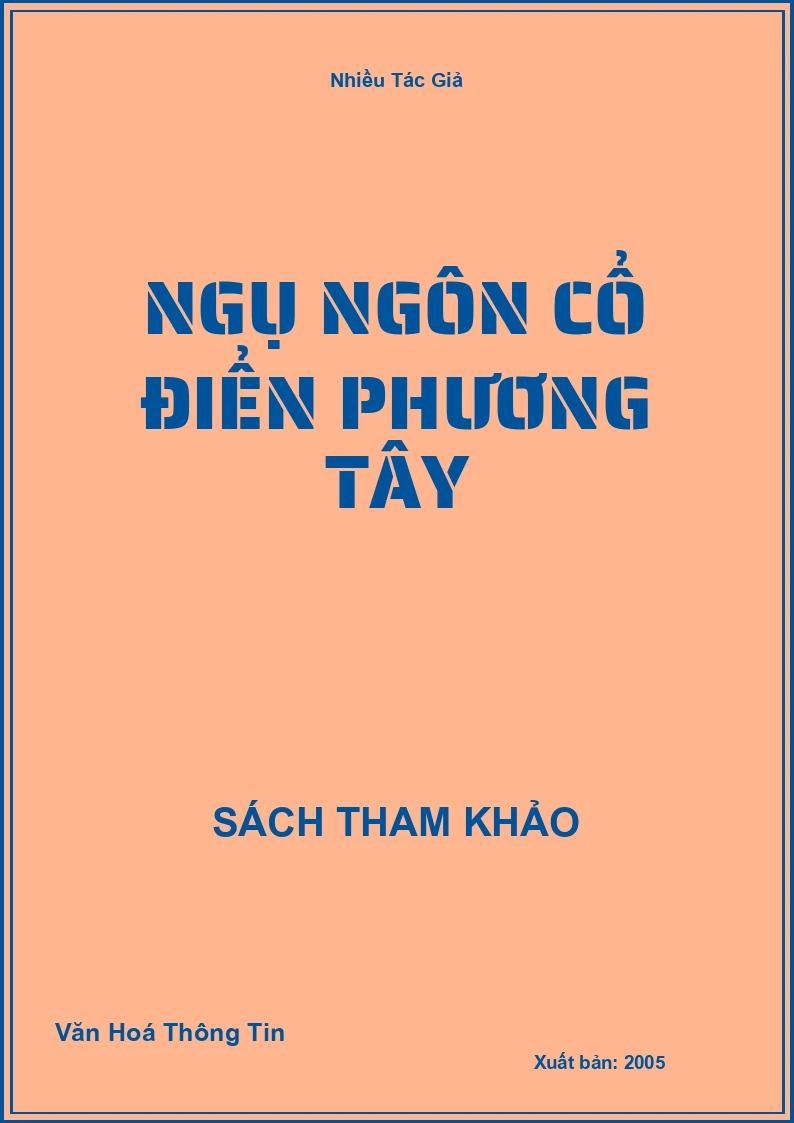Ngụ Ngôn Cổ Điển Phương Tây