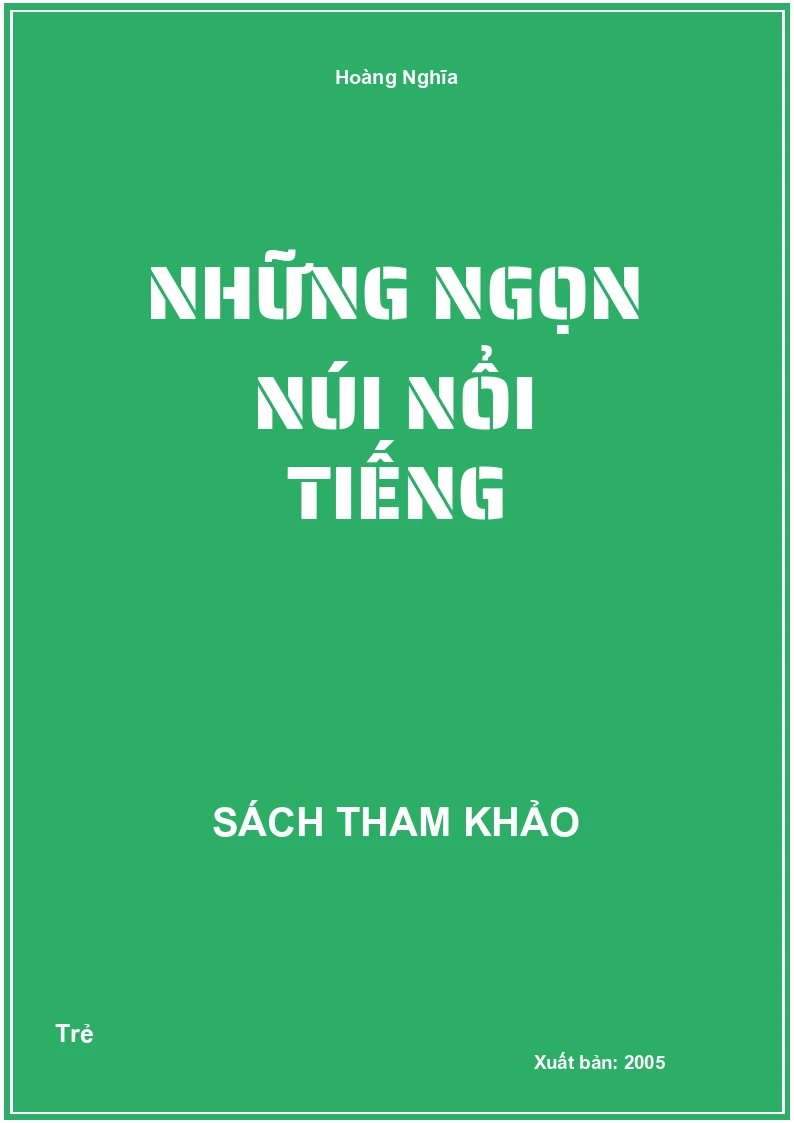 Những Ngọn Núi Nổi Tiếng