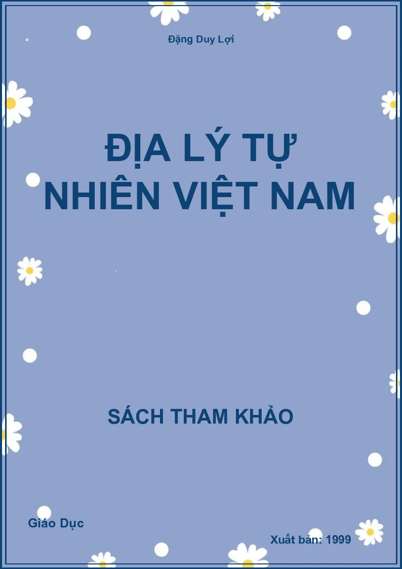 Địa Lý Tự Nhiên Việt Nam