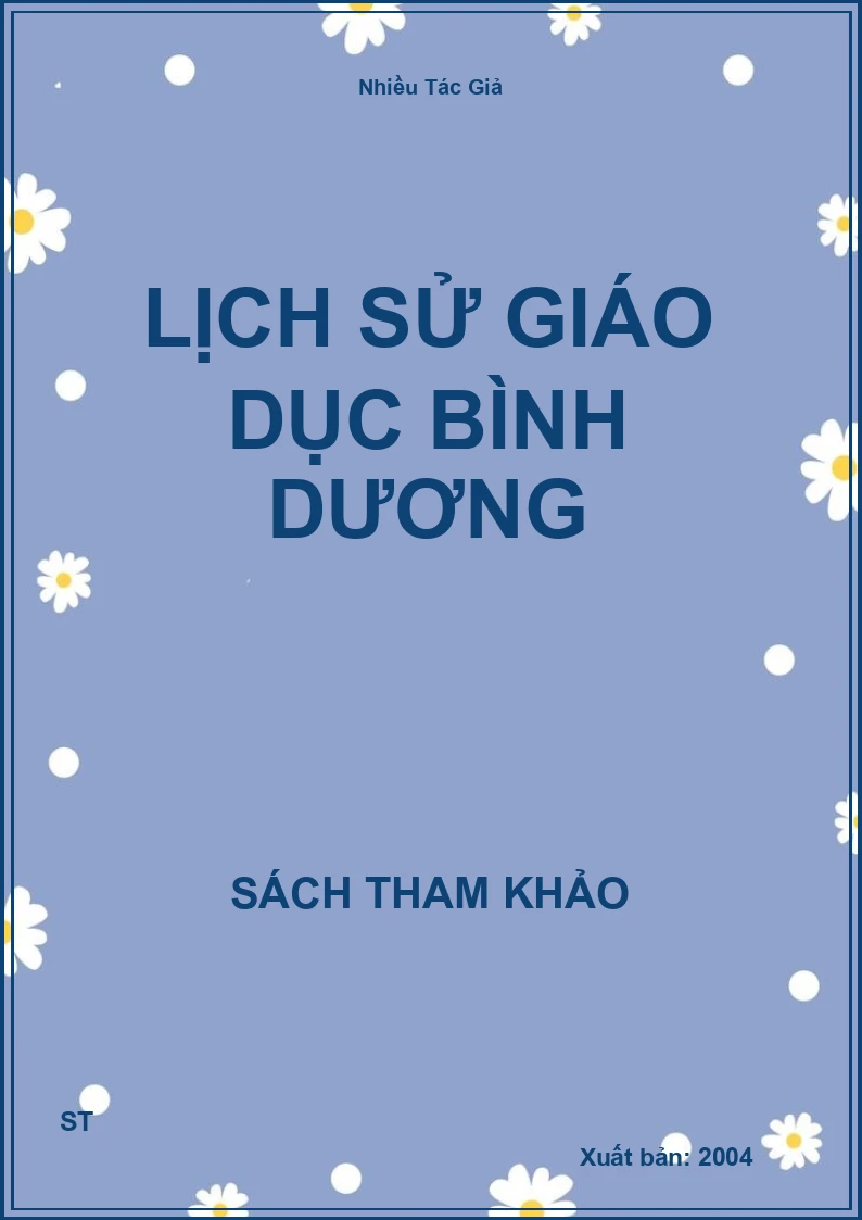 Lịch Sử Giáo Dục Bình Dương