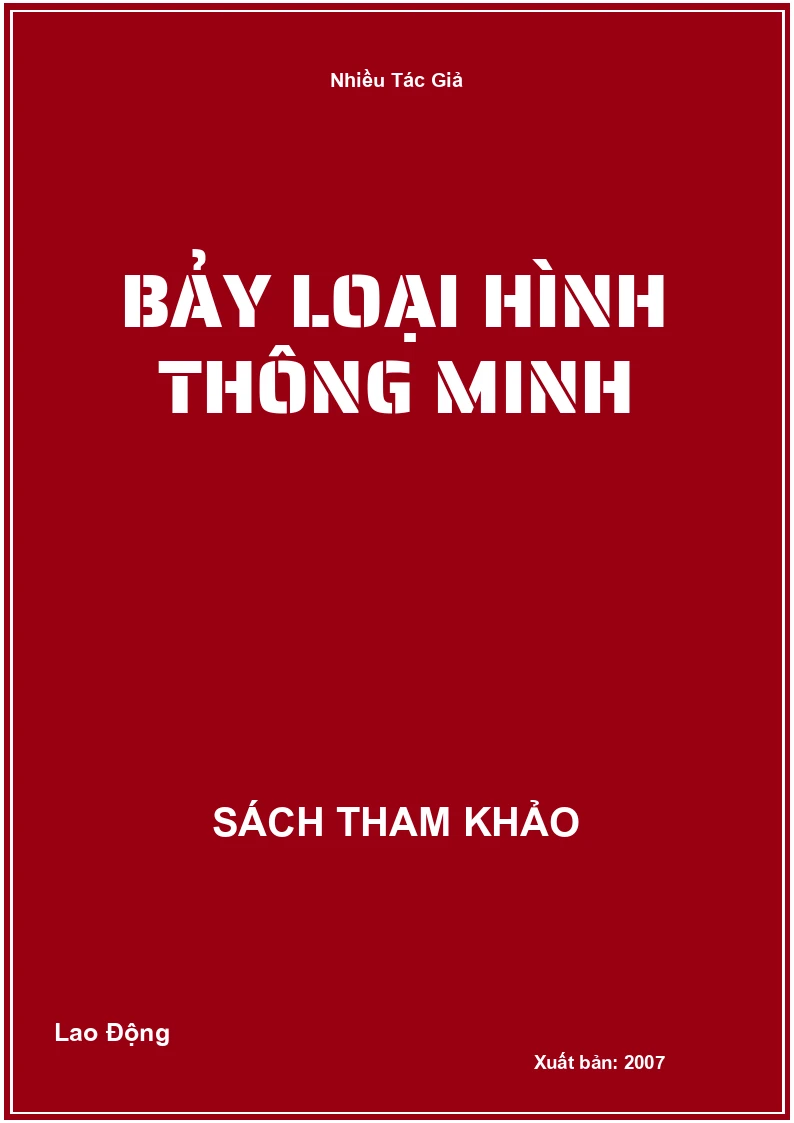 Bảy Loại Hình Thông Minh