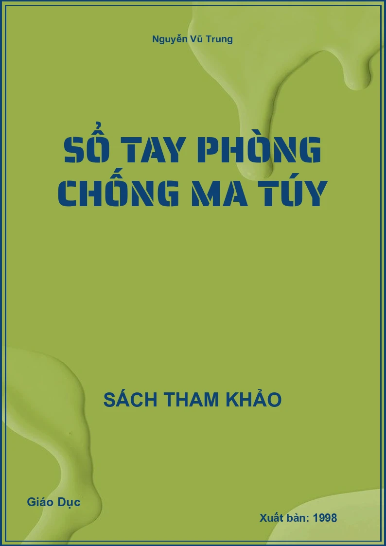 Sổ Tay Phòng Chống Ma Túy
