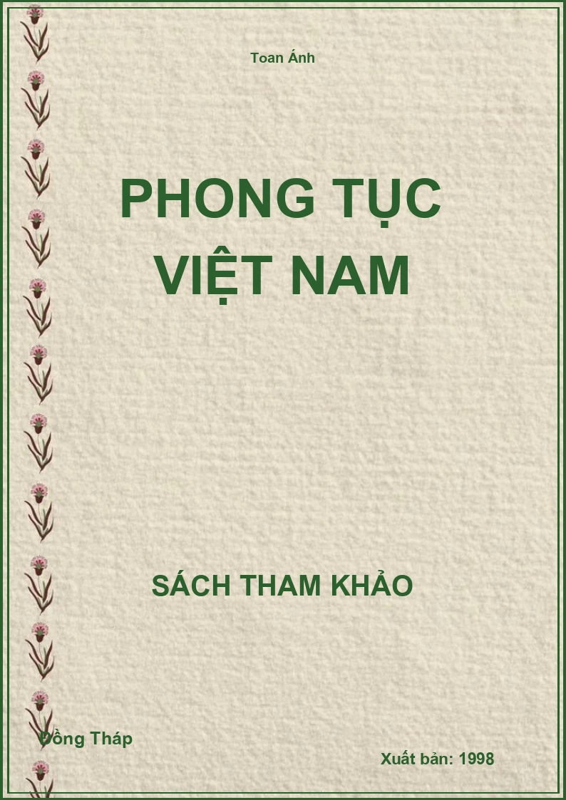 Phong Tục Việt Nam