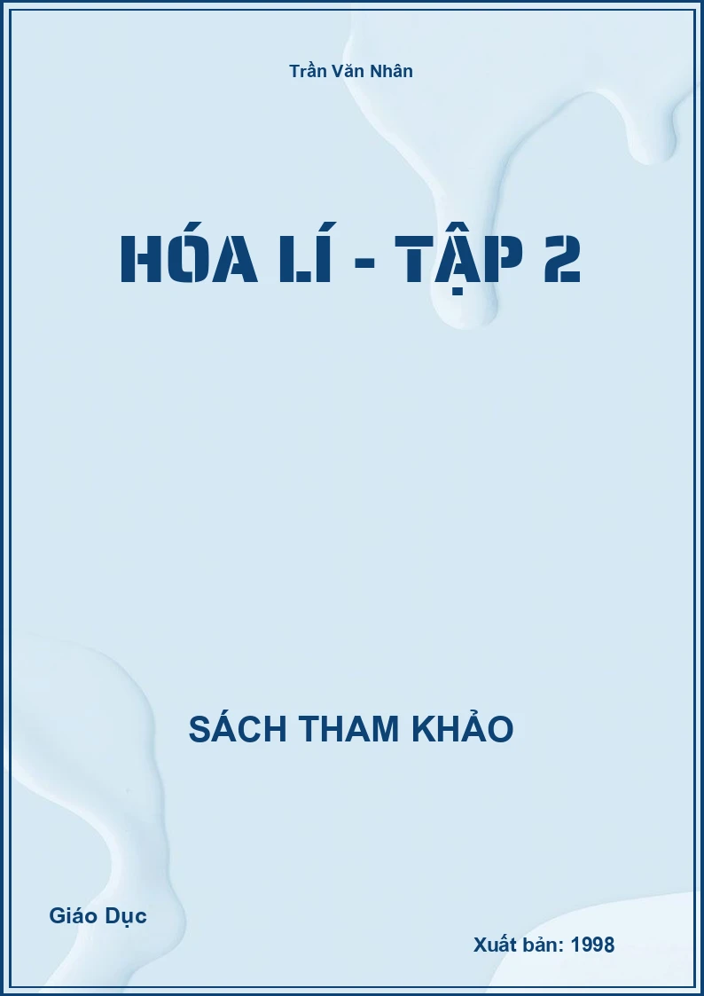 Hóa Lí - Tập 2