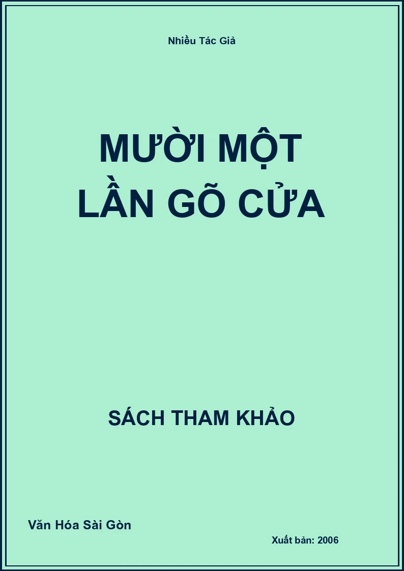 Mười Một Lần Gõ Cửa