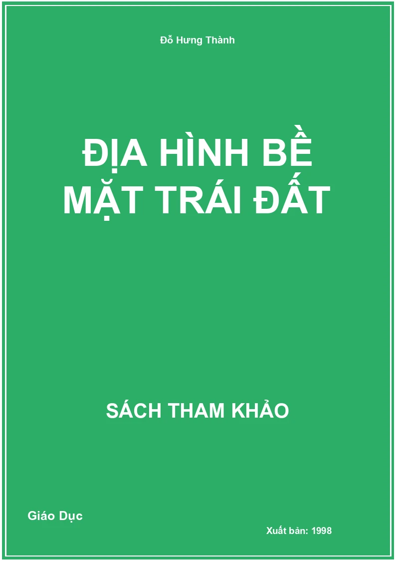 Địa Hình Bề Mặt Trái Đất