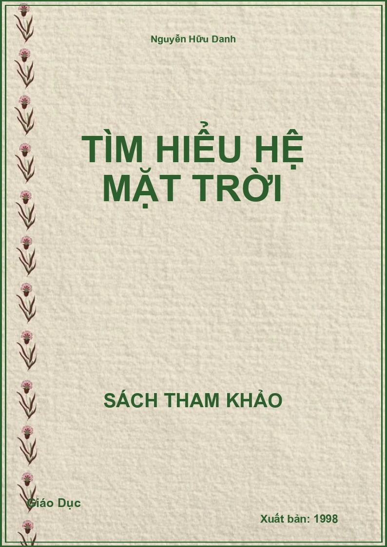 Tìm Hiểu Hệ Mặt Trời