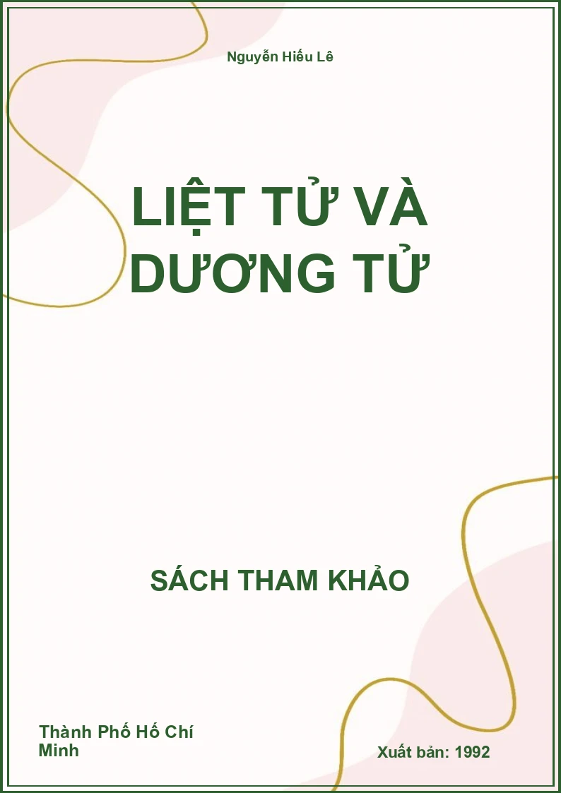 Liệt Tử Và Dương Tử