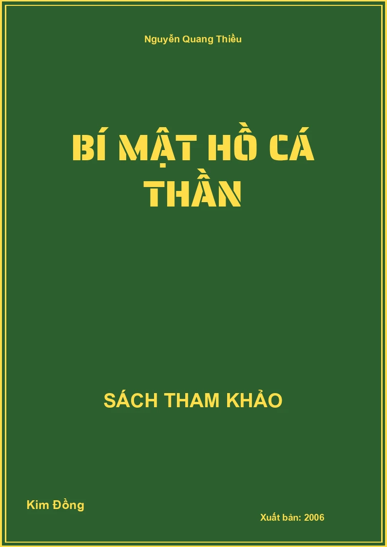 Bí Mật Hồ Cá Thần