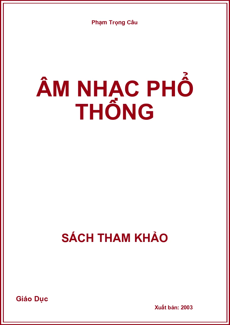 Âm Nhạc Phổ Thông