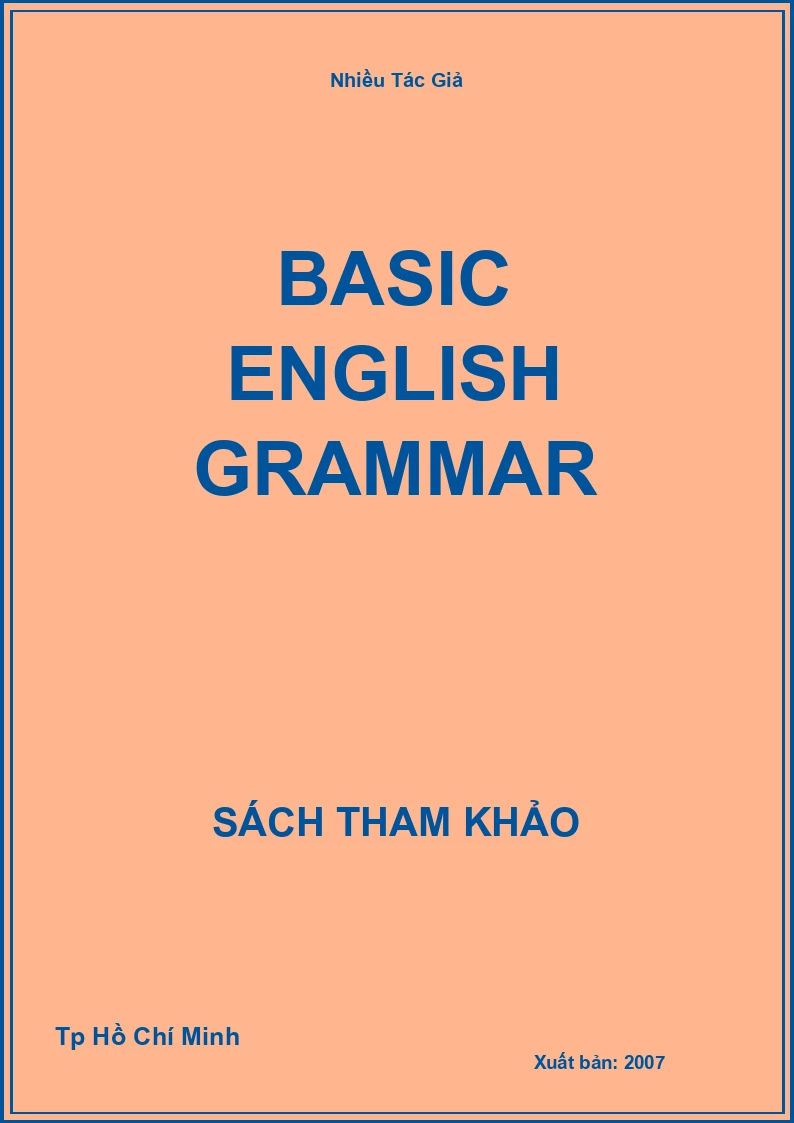 Basic English Grammar