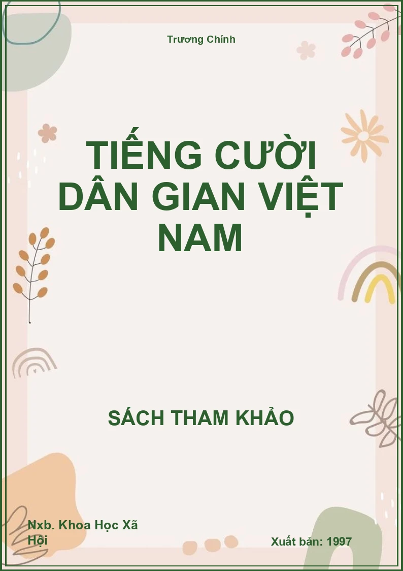 Tiếng Cười Dân Gian Việt Nam