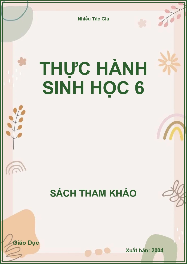 Thực Hành Sinh Học 6