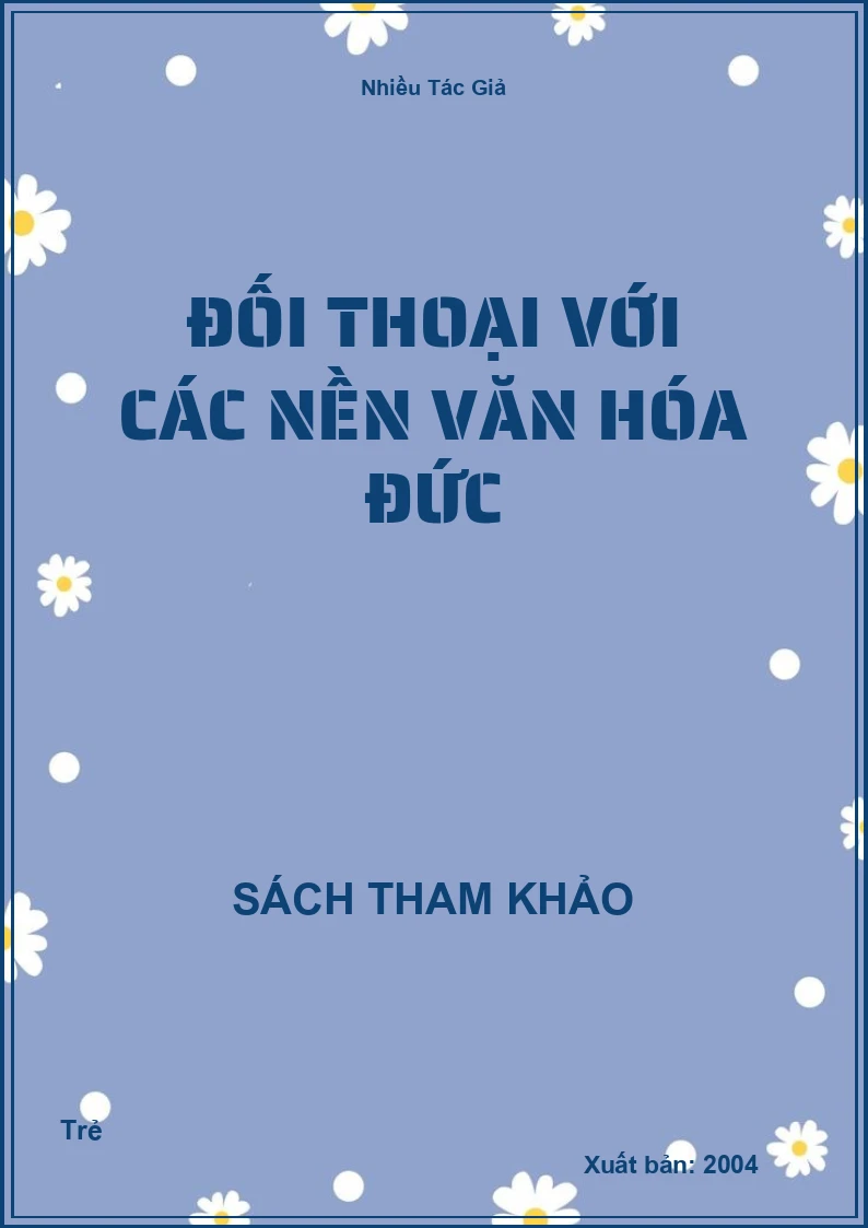 Đối Thoại Với Các Nền Văn Hóa Đức