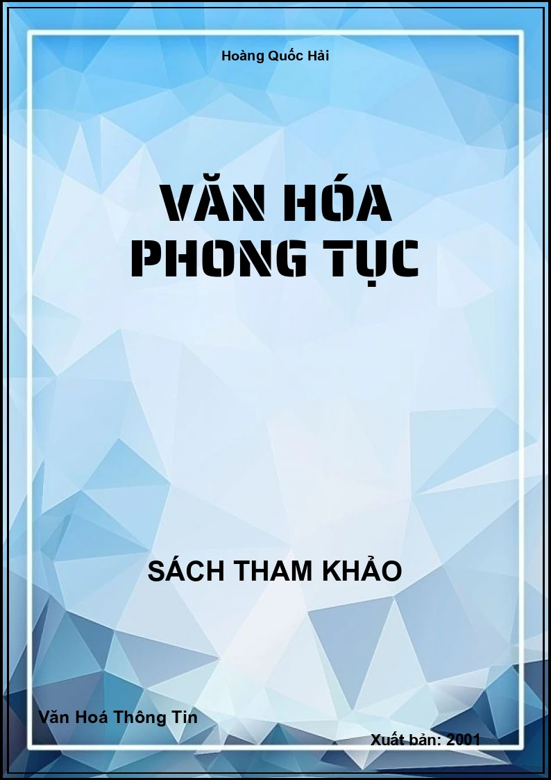 Văn Hóa Phong Tục