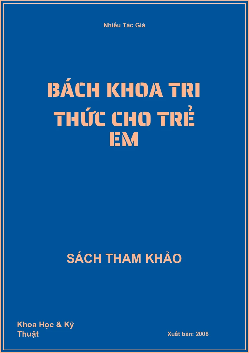 Bách Khoa Tri Thức Cho Trẻ Em