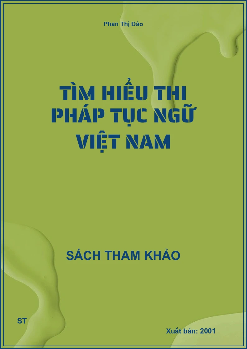 Tìm Hiểu Thi Pháp Tục Ngữ Việt Nam