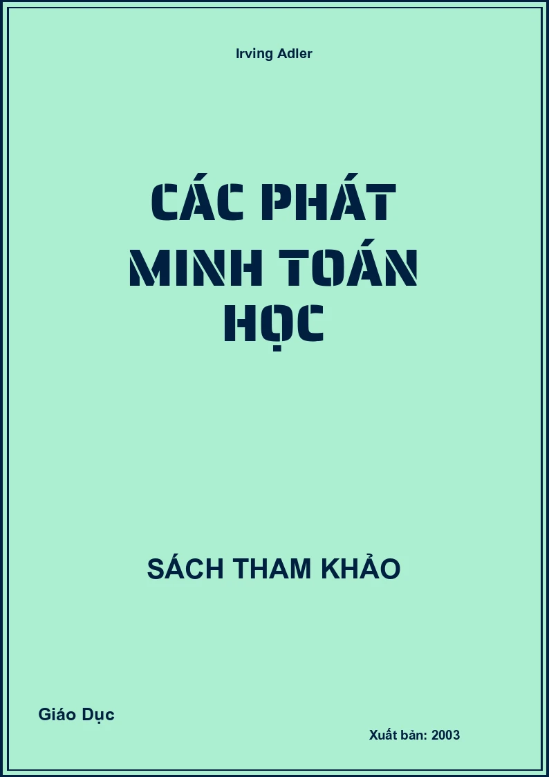 Các Phát Minh Toán Học