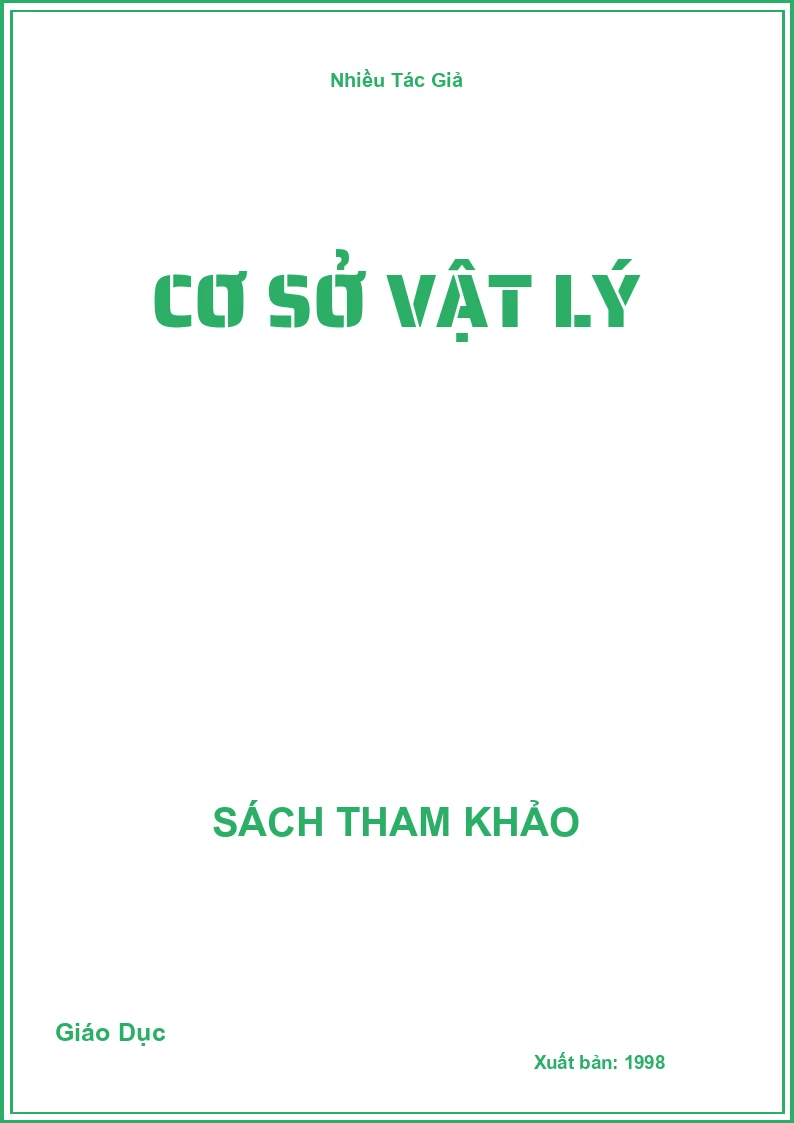 Cơ Sở Vật Lý