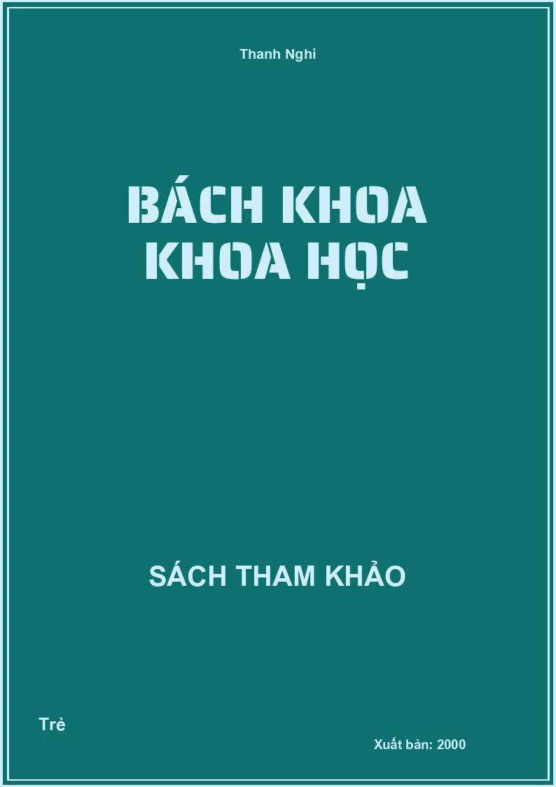 Bách Khoa Khoa Học