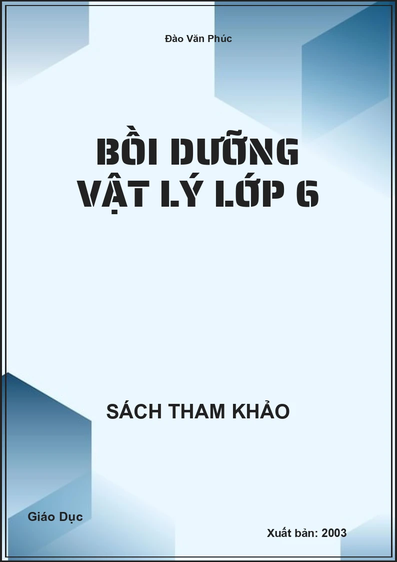 Bồi Dưỡng Vật Lý Lớp 6