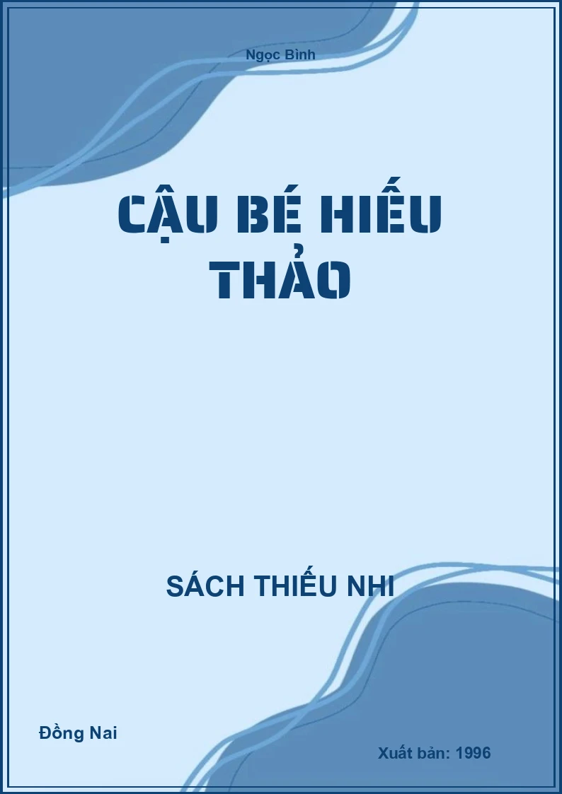 Cậu Bé Hiếu Thảo