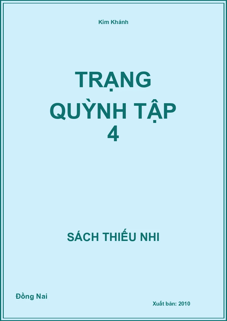 Trạng Quỳnh Tập 4