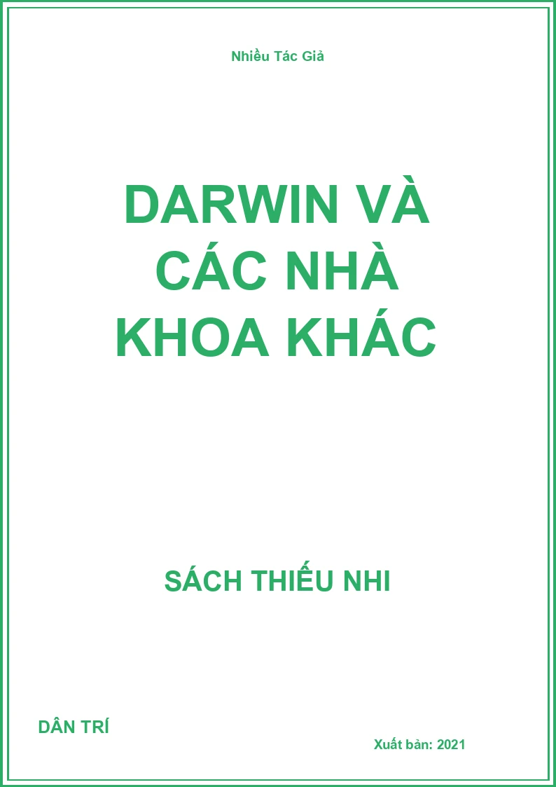 Darwin Và Các Nhà Khoa Khác