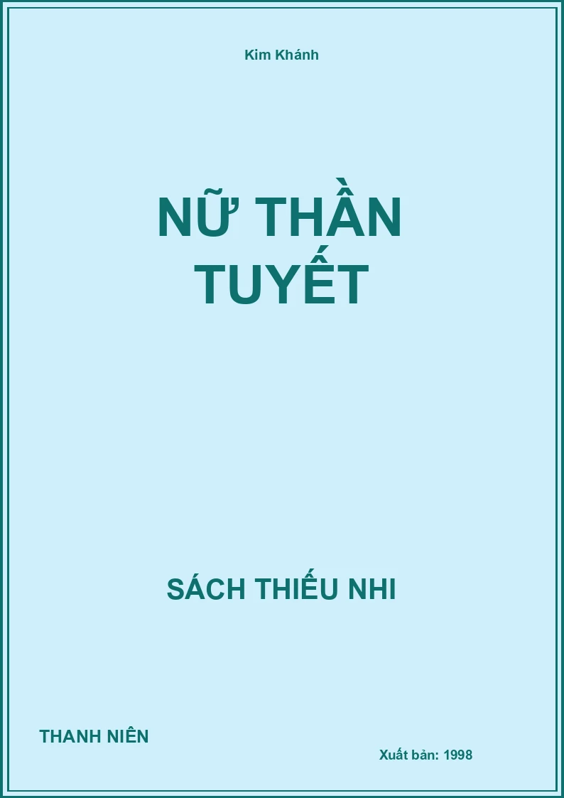 Nữ Thần Tuyết