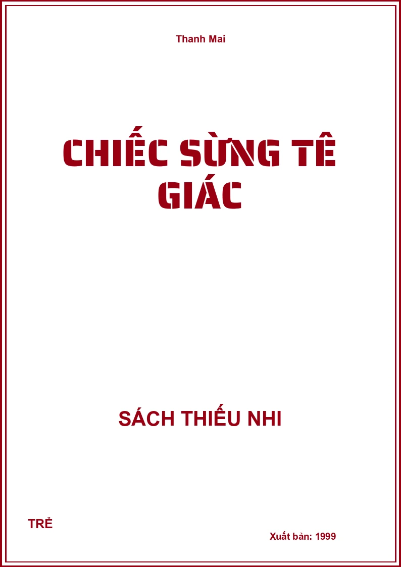 Chiếc Sừng Tê Giác