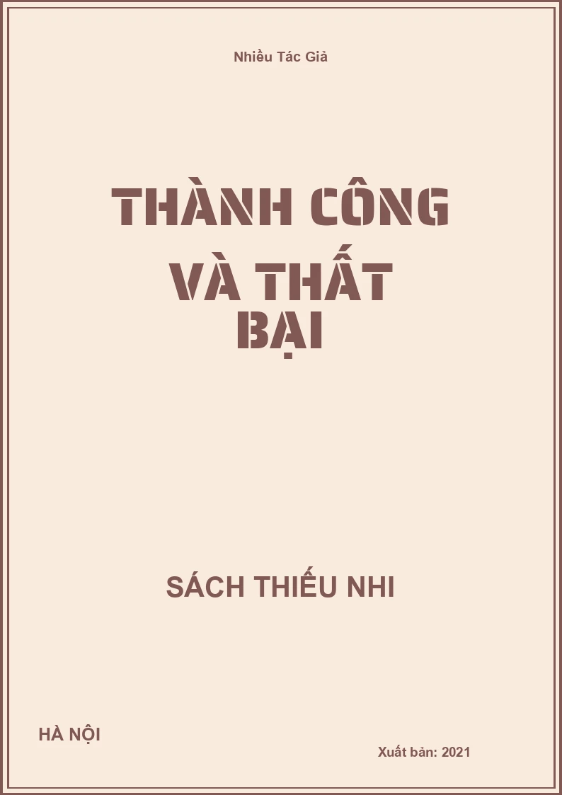 Thành Công Và Thất Bại
