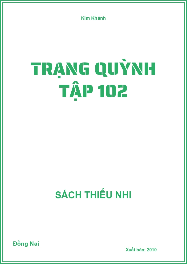 Trạng Quỳnh Tập 102