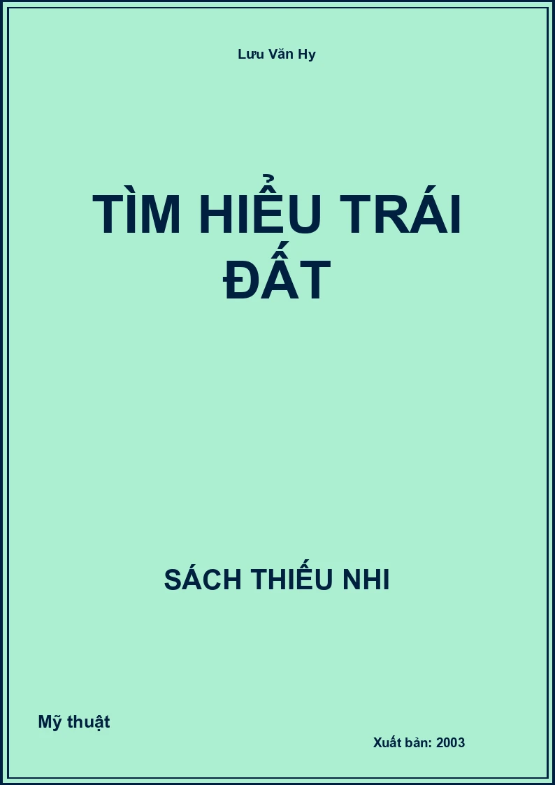 Tìm Hiểu Trái Đất