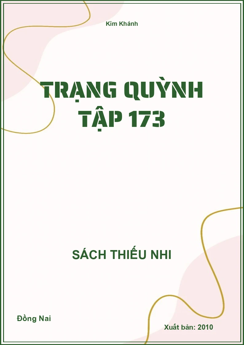 Trạng Quỳnh Tập 173