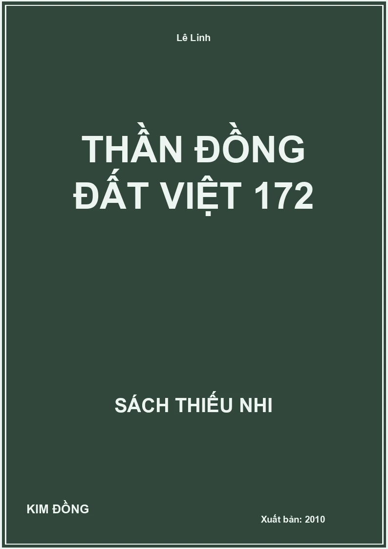 Thần Đồng Đất Việt 172