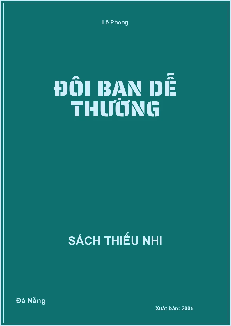 Đôi Bạn Dễ Thương