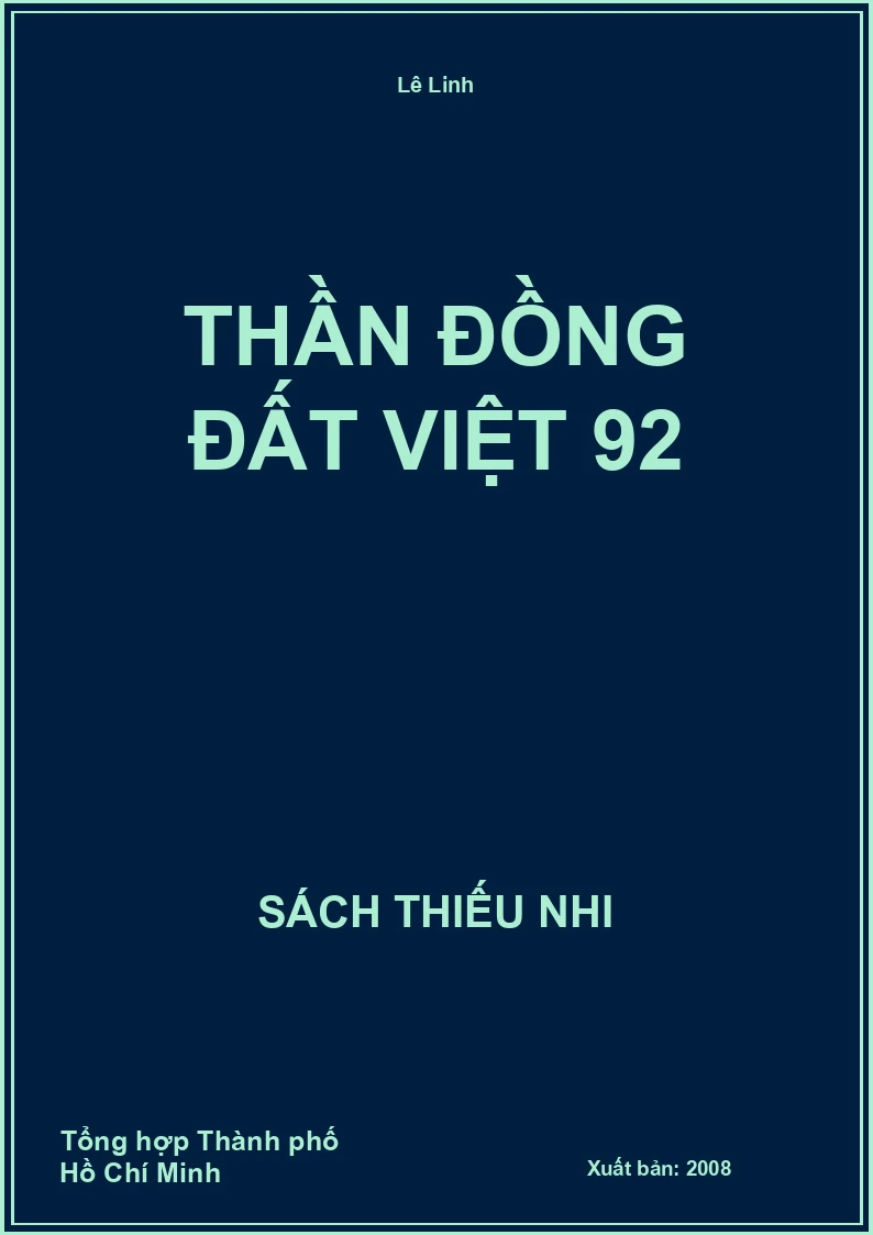 Thần Đồng Đất Việt 92
