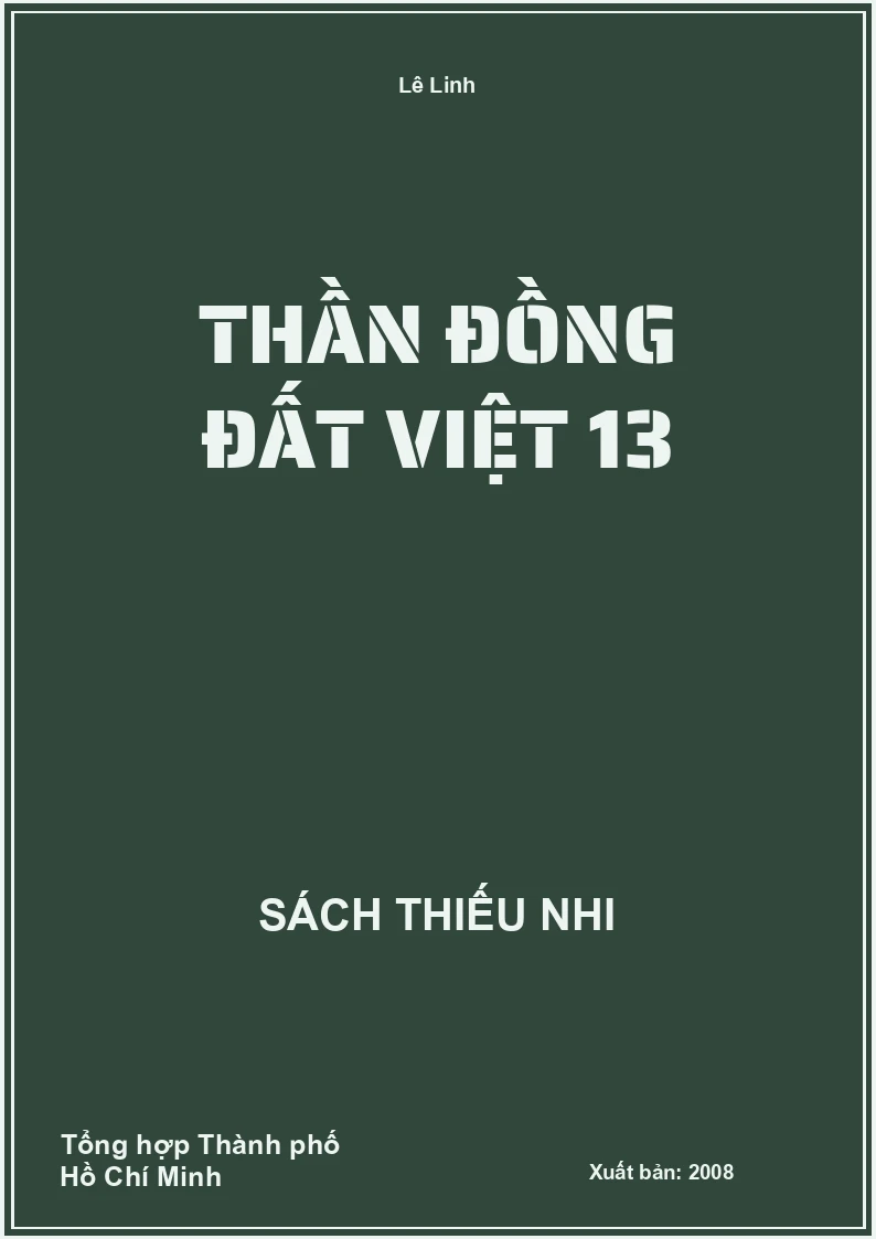 Thần Đồng Đất Việt 13