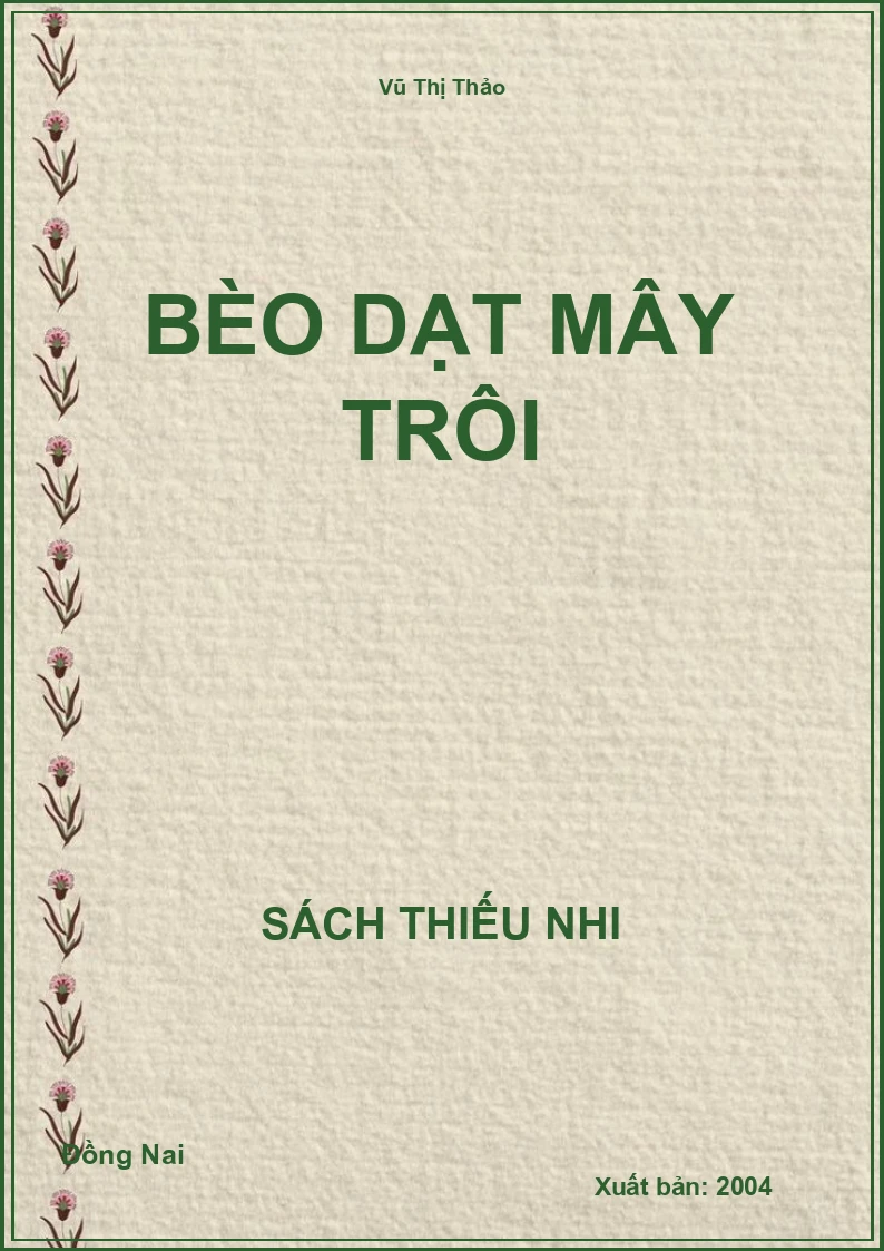 Bèo Dạt Mây Trôi