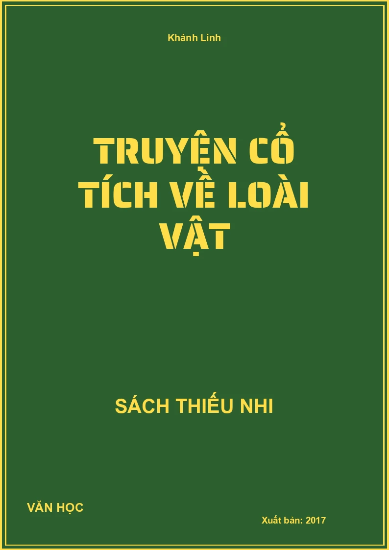 Truyện Cổ Tích Về Loài Vật