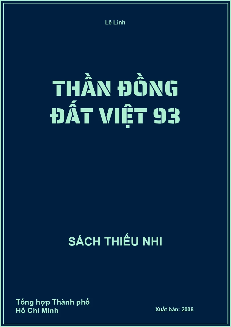Thần Đồng Đất Việt 93