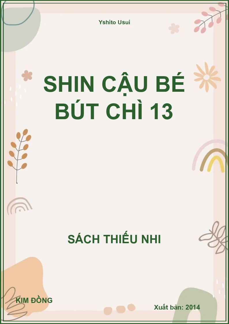 Shin Cậu Bé Bút Chì 13